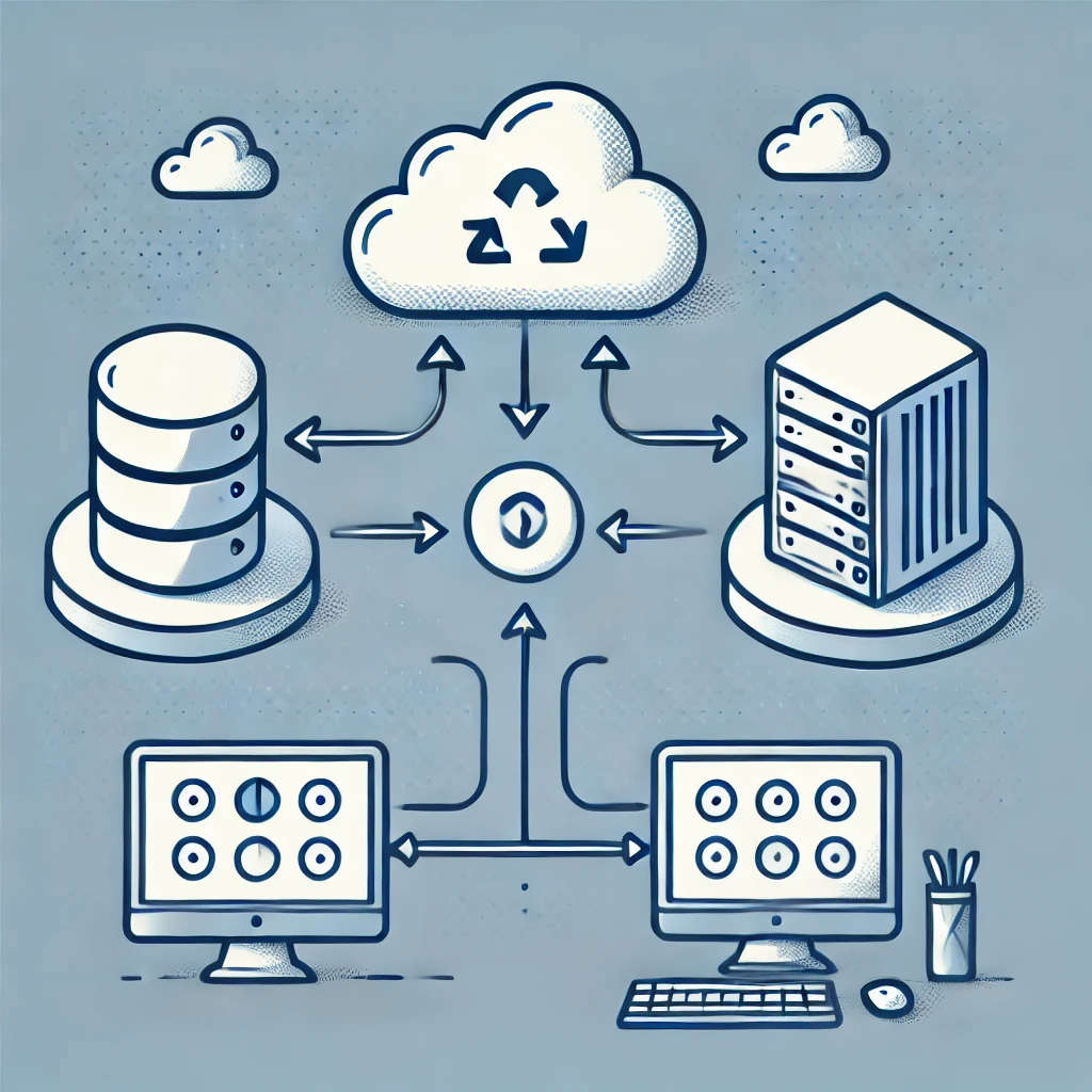 alt=ByteUnited Office offers flexible data storage solutions, utilizing cloud storage or enabling on-site server installation for companies seeking local document management, enhancing scalability.