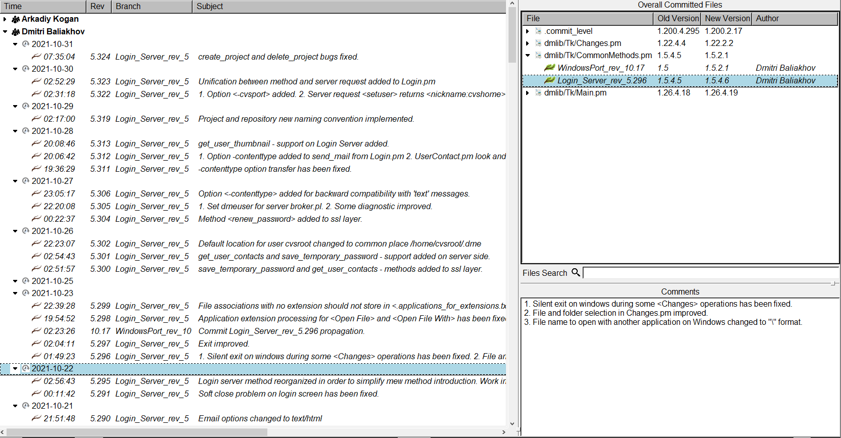 alt=Author Tracking: ByteUnited Office allows you to view all changes made by an author